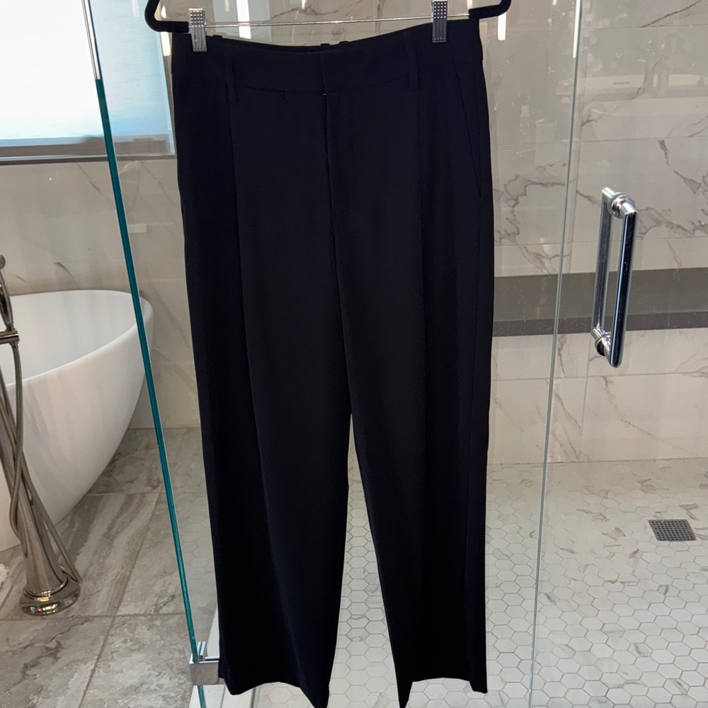 Vince Midnight Black Tailored Pants